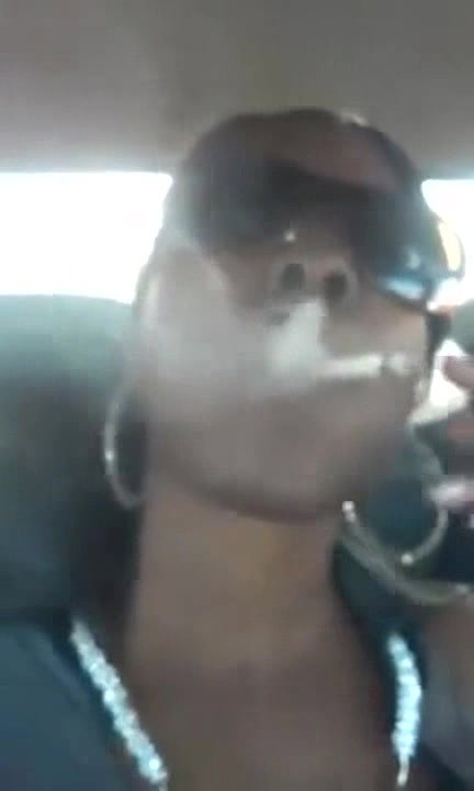 Ebony Car Smoking