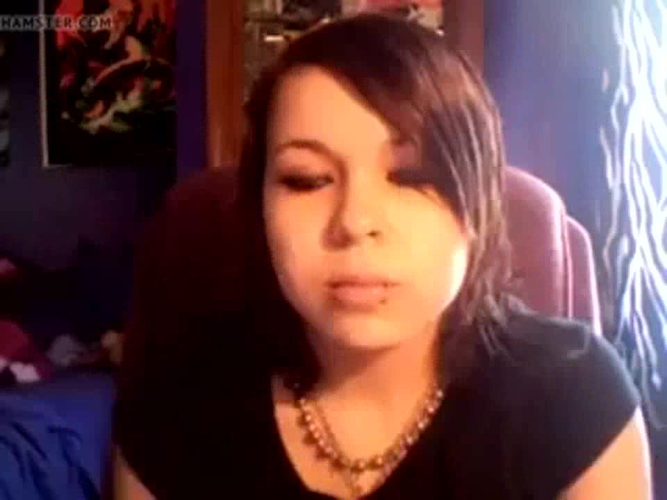 Elizabeth Douglas 3rd video on webcam tell about her smoking