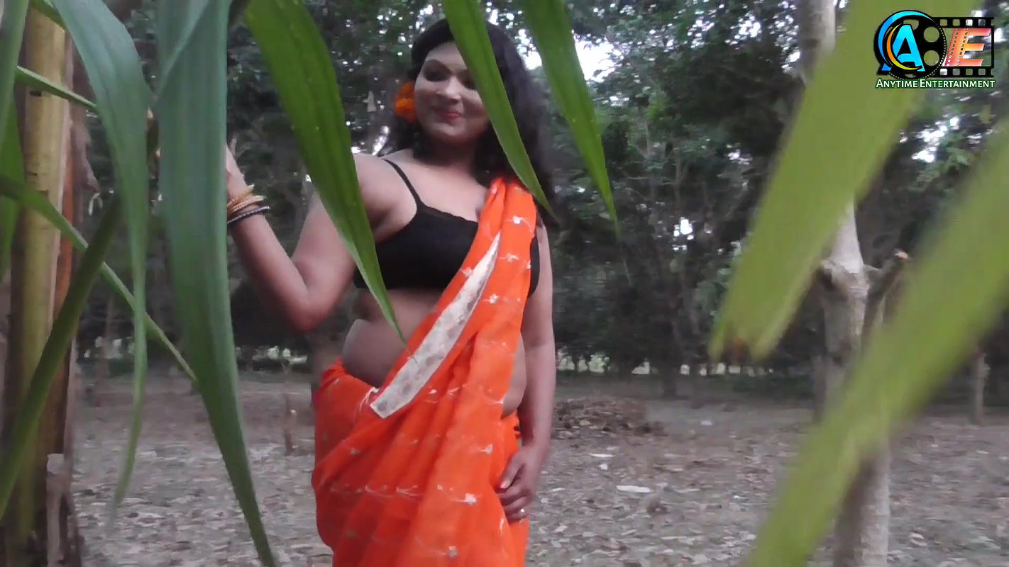 RASHI । Saree Shoot । Saree Lover । Orange Saree । High Fashion । Anytime Entertainment