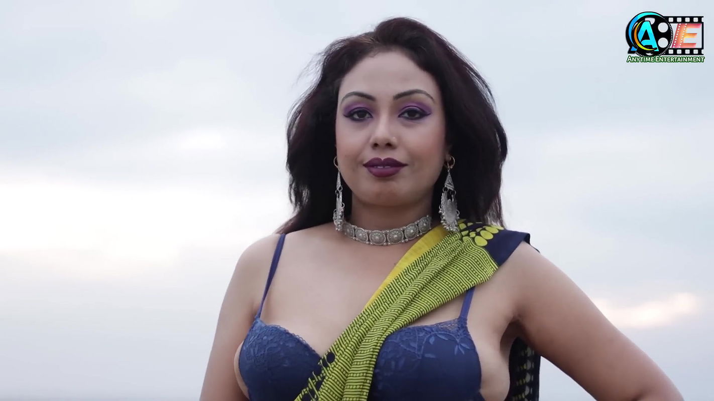 Bold Saree Shoot Hot Saree Shoot Healthy Chubby Model Kobita Exclusive Hot Navel Show Video