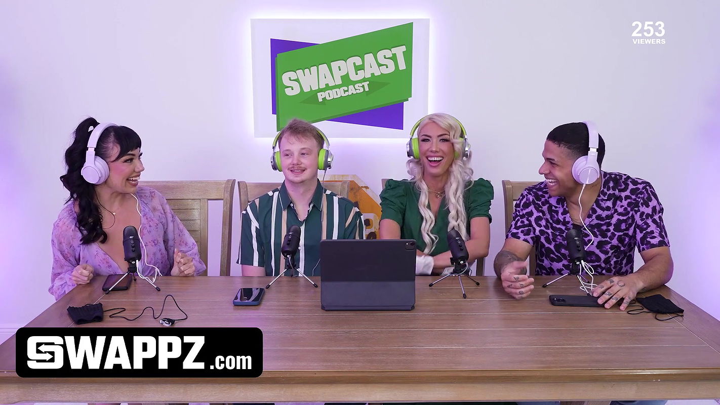 Swappz Podcast Stepmoms and Stepsons Get Down and Dirty On Air