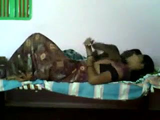 Tamil Randi Aunty Fucks Owner at Home