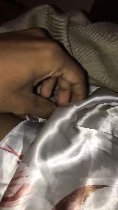 When elder cousin is sleeping deeply at night