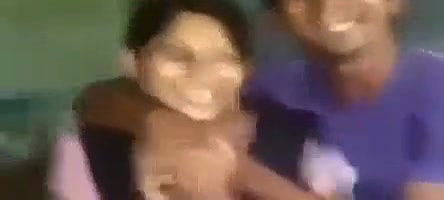 Desi Lovers Boobs Press and Kising