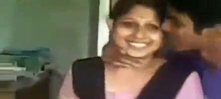 Desi Lovers Boobs Press and Kising