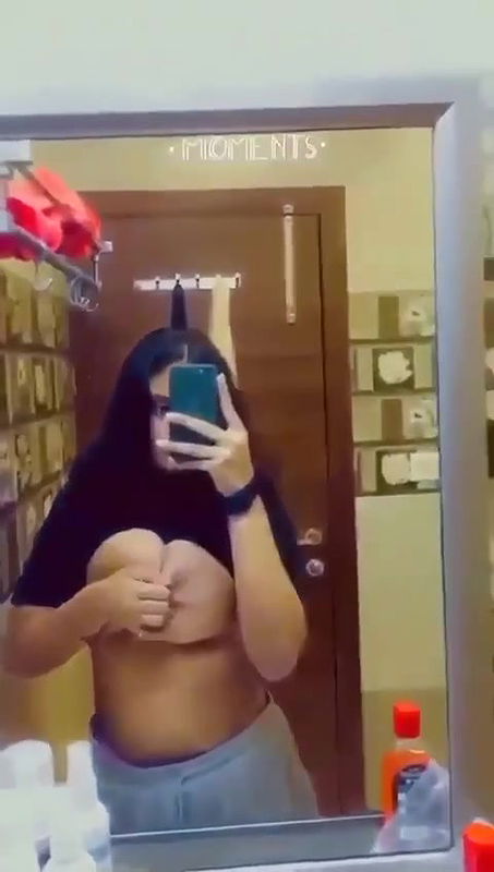 Beautiful Paki Girl Playing With Her Bigboobs