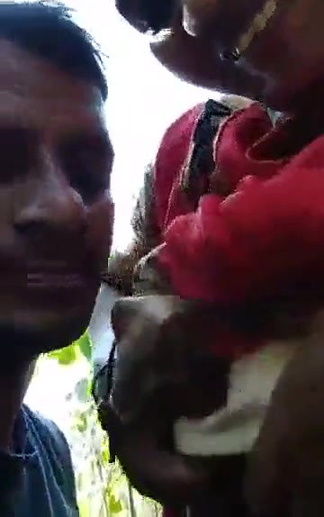 Desi couple fun outdoor