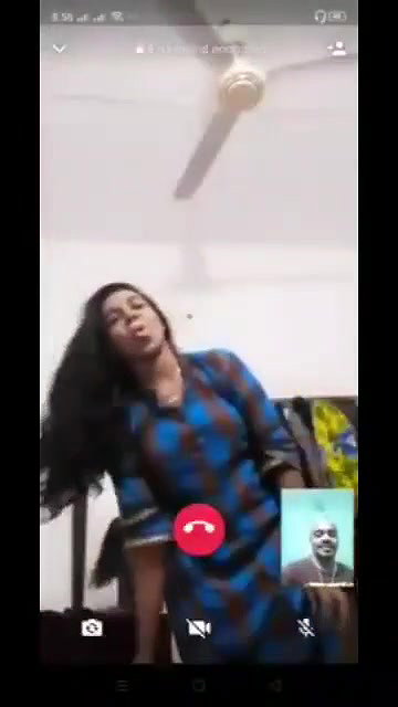 Hot Couple Enjoying on Video Call