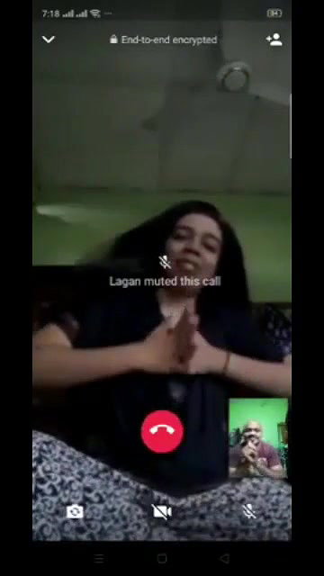 Hot Couple Enjoying on Video Call
