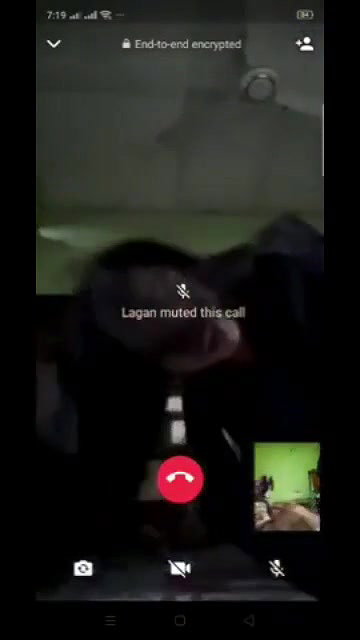 Hot Couple Enjoying on Video Call