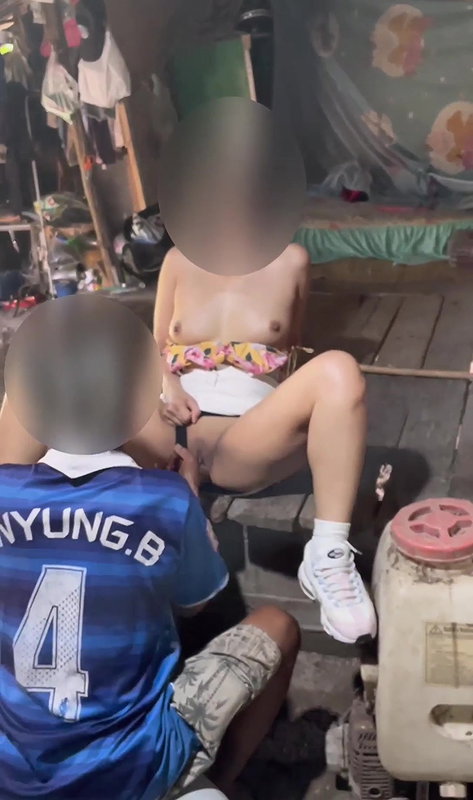 Dare with village trip old men