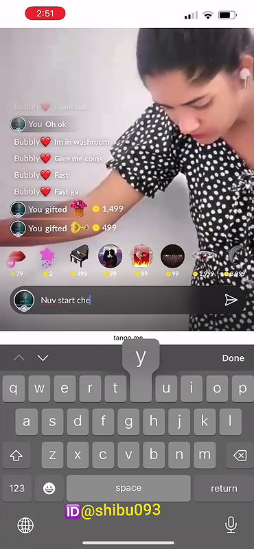 Cute girl nice boobs tango