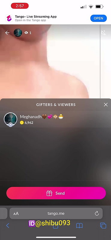 Cute girl nice boobs tango