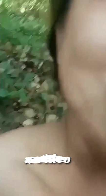 Assame Girl With Lover in Jungle