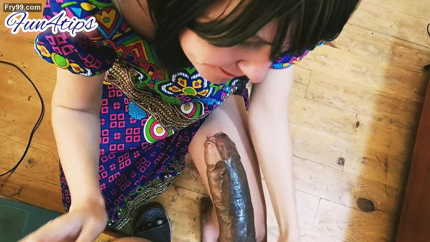 He Knows To Handles This Petite Cock Hungry Slut.