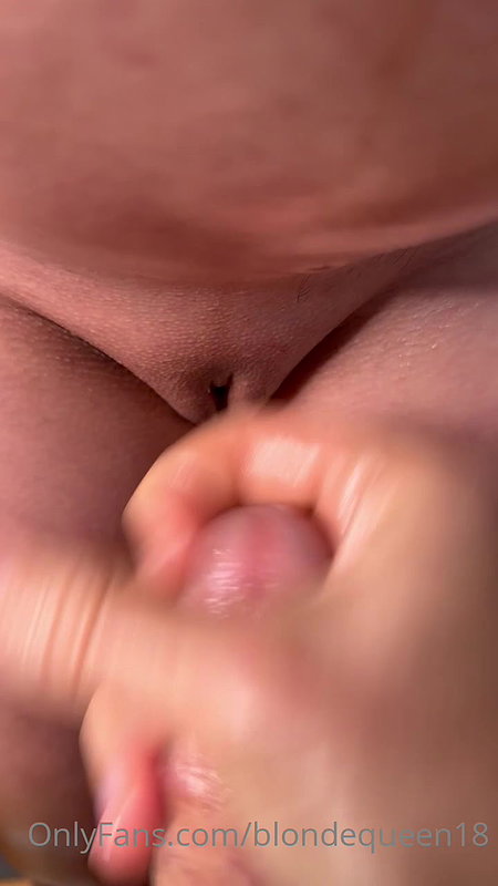 Pregnant Cum On Pregnant Belly with Blondequeen18