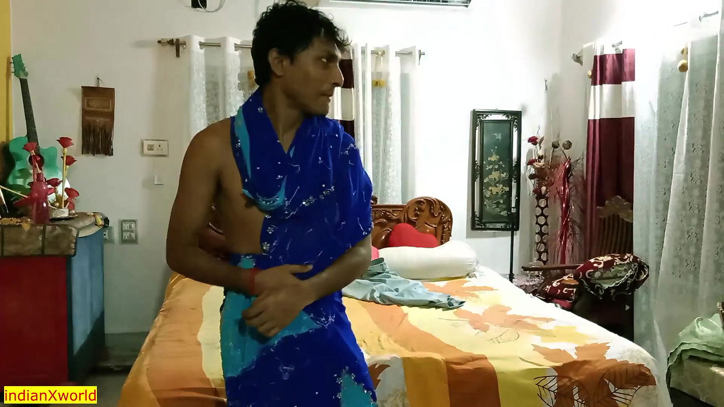 Desi hot big boobs girlfriend shared and hardcore fuck!! Hindi threesome sex