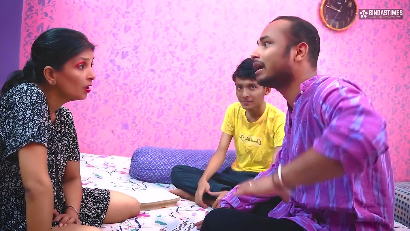 Desi Step Mom teaches her Step son How to Fuck and get threesome Fucking Experience with a Teacher ( Hindi Audio )