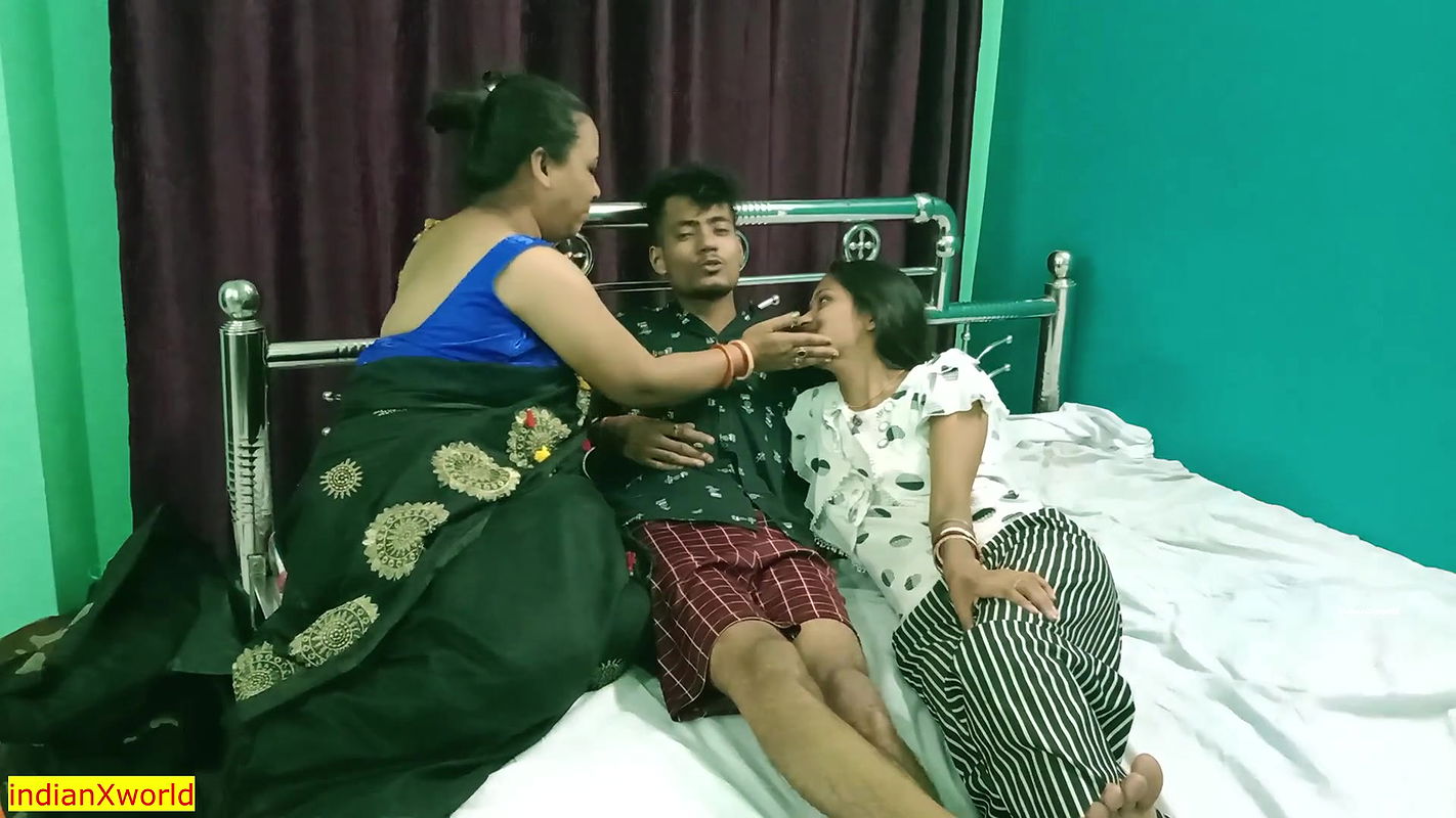 Fucking wife’s sexy mother!! but she caught us naked!!