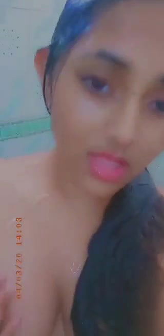 Beautiful Girl Bathing