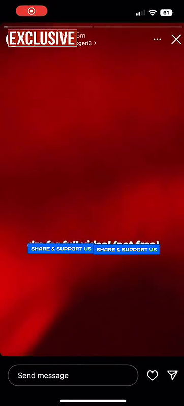 Extremely Hot Showing in Insta