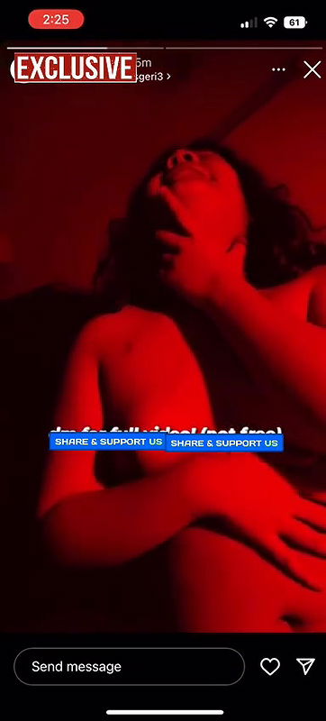 Extremely Hot Showing in Insta