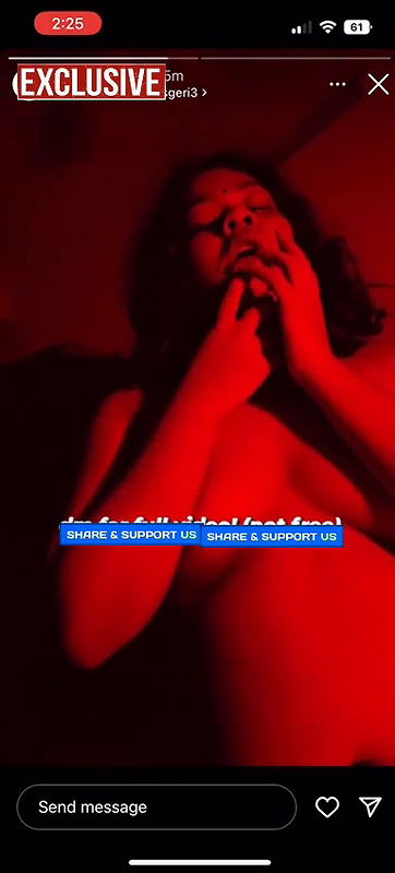 Extremely Hot Showing in Insta