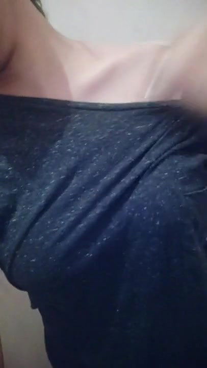 Indian Teen Making Selfie