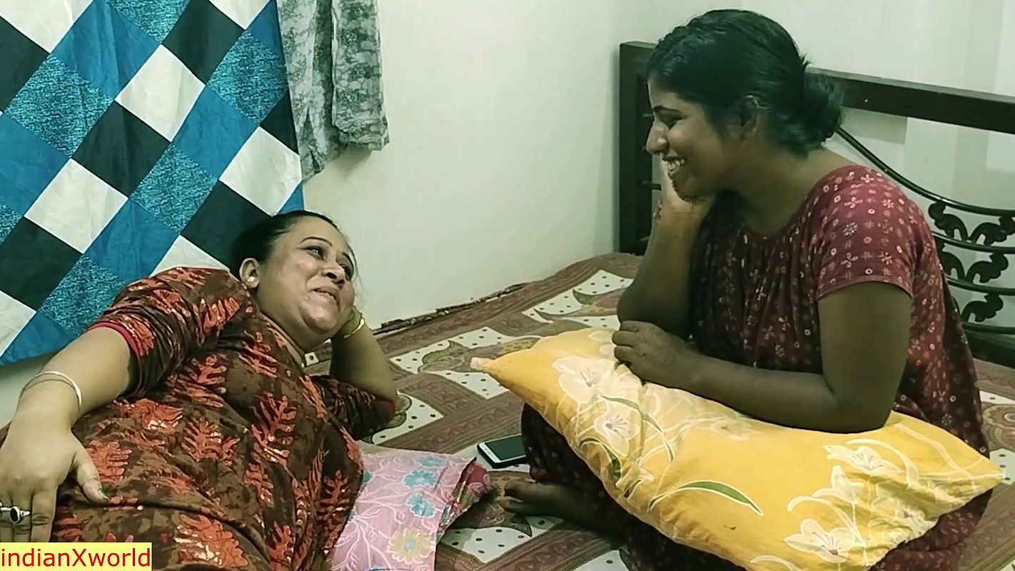 Indian hot threesome sex.. I fucked my girlfriend and her sexy bhabhi together!!