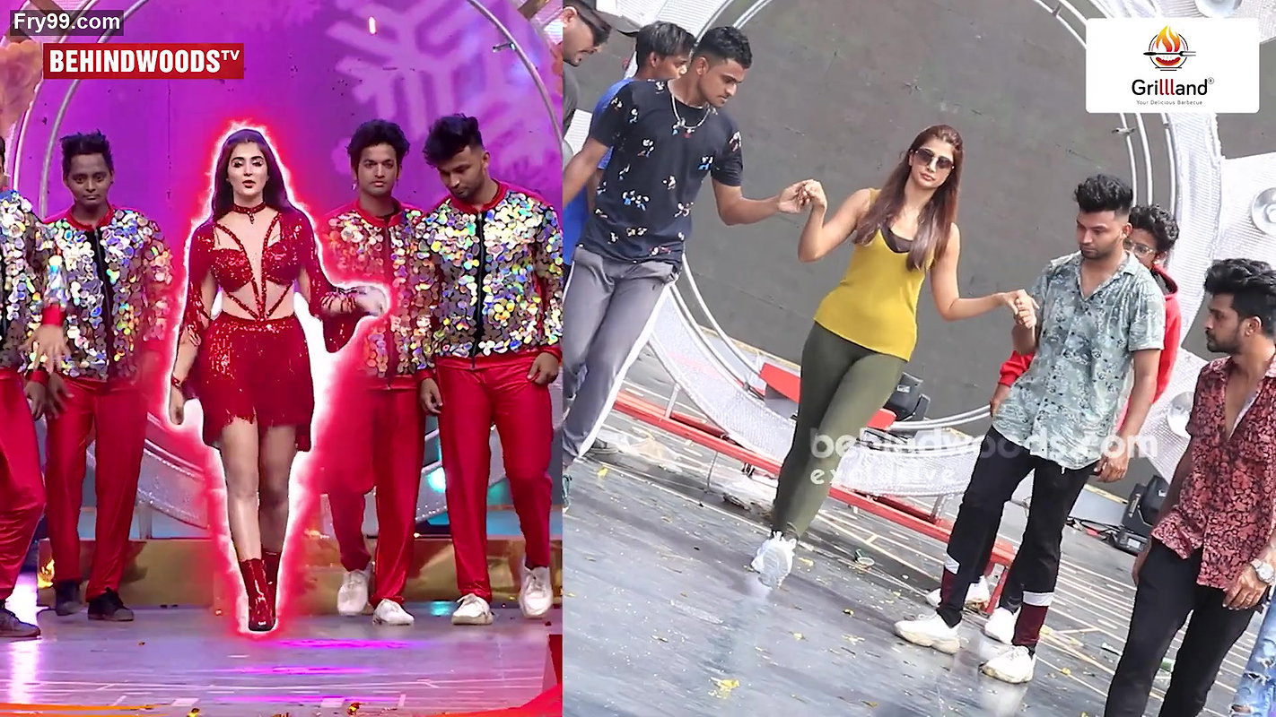 Dusky Beauty Pooja Hegde Super Hot Curvy ASS Pressed Multiple Times & Cameltoe