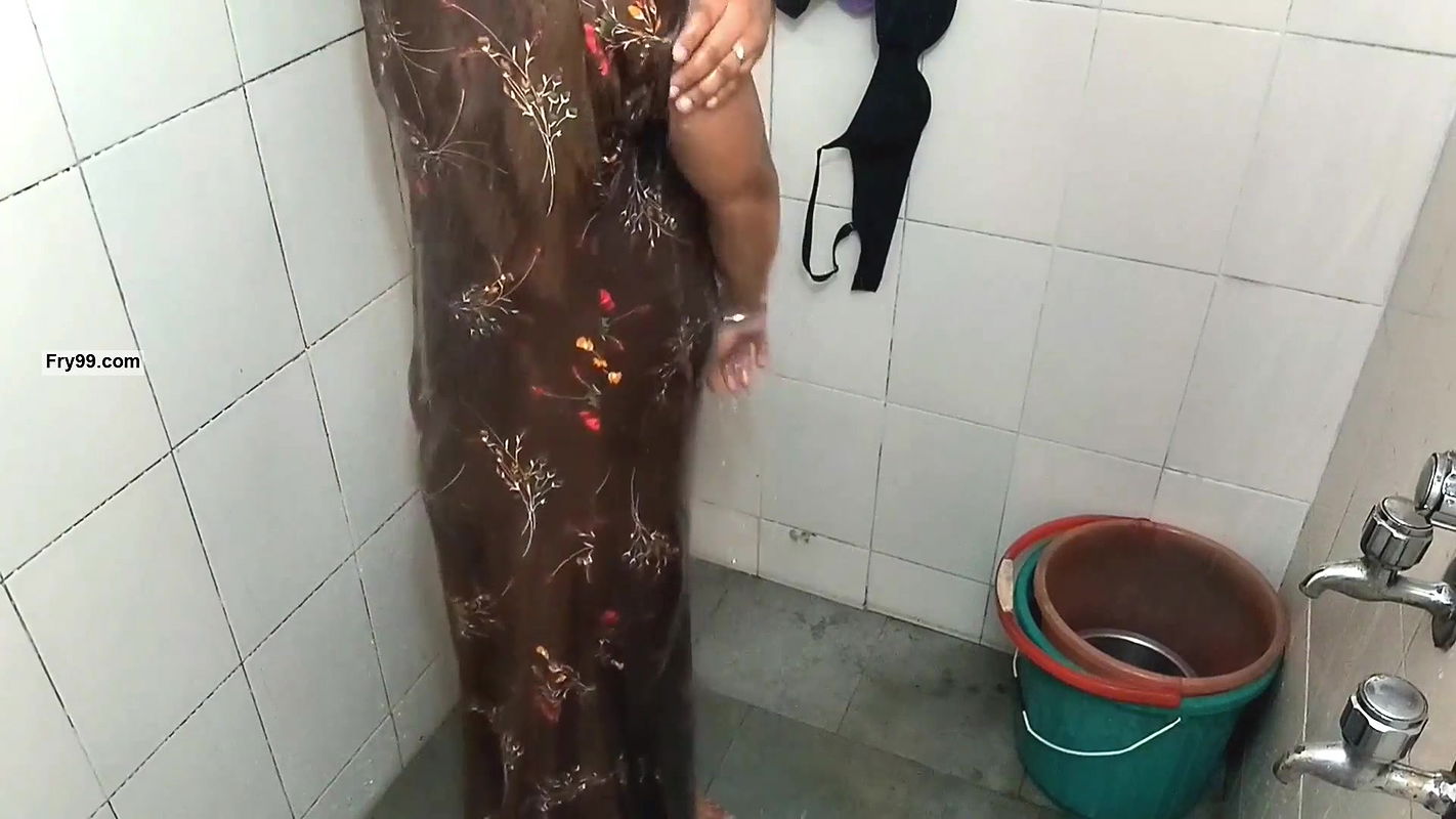 Indian wife got fucked while taking shower in bathroom