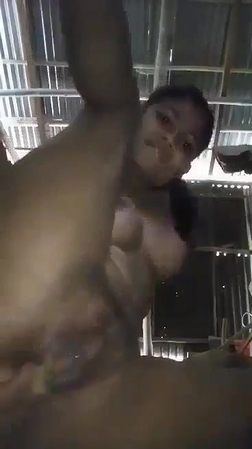 Horny Village Girl Masturbating with Banana Orgasm