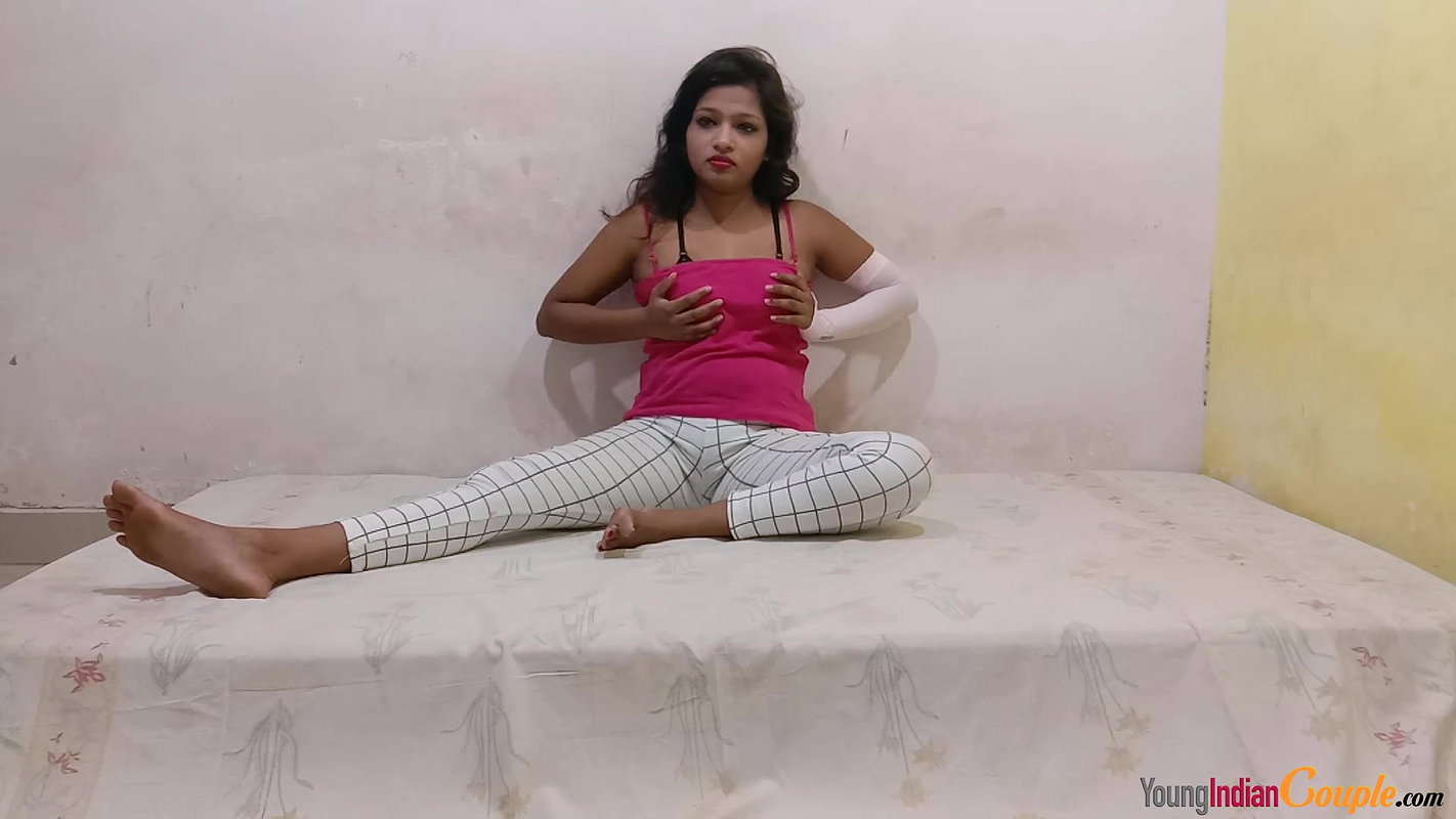 Desi cute girl fun with bf best friend – 1