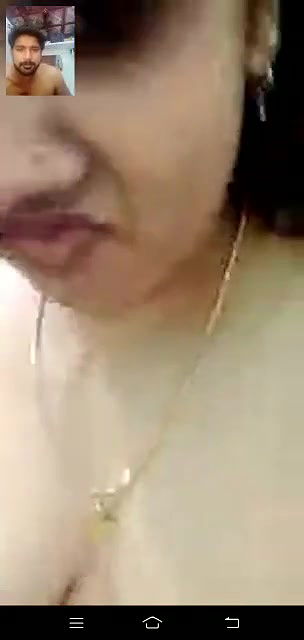 Sexy Desi Bhabhi Shows Boobs and Pussy on VC