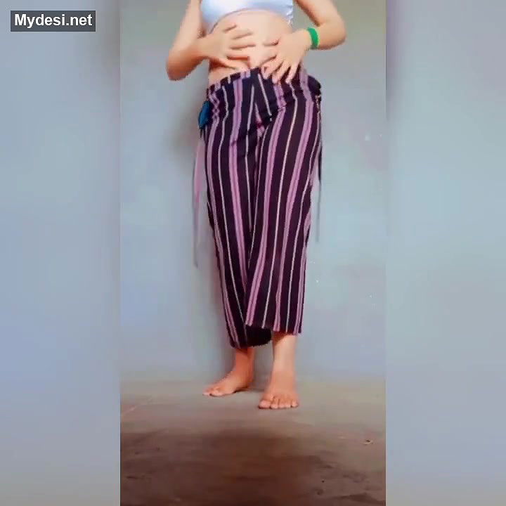 Desi teen on cam with mask