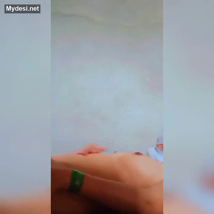 Desi teen on cam with mask