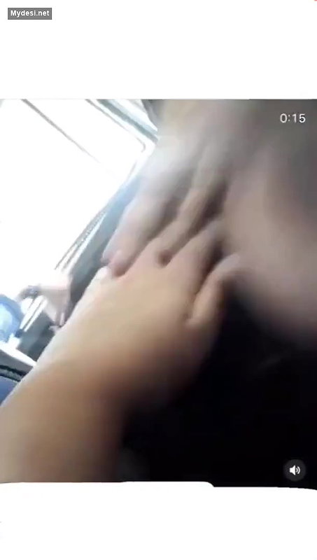 Desi cute girl on car