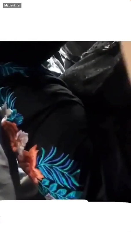 Desi cute girl on car