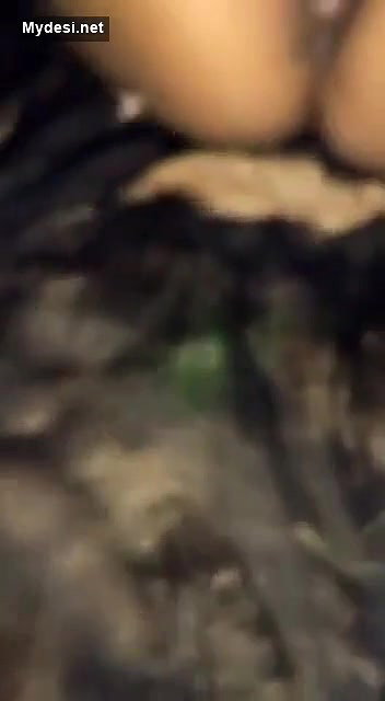 Village Bhabi Outdoor At Night In Jungle