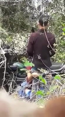 Lovers Caught Fucking in Forest