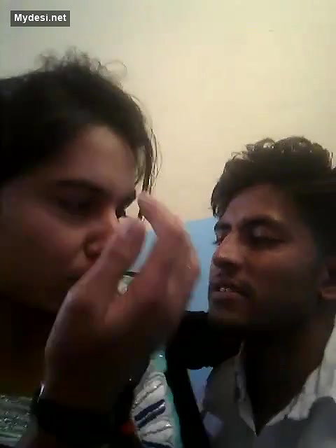 Desi lover first time kiss