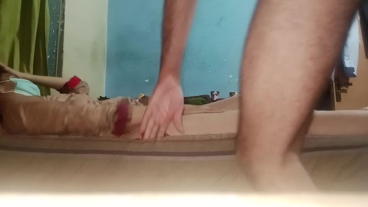 Dasi step brother setup step sister at home room Al very hot romantic video