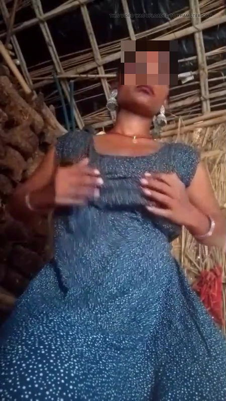 Aunty put her finger in the chute