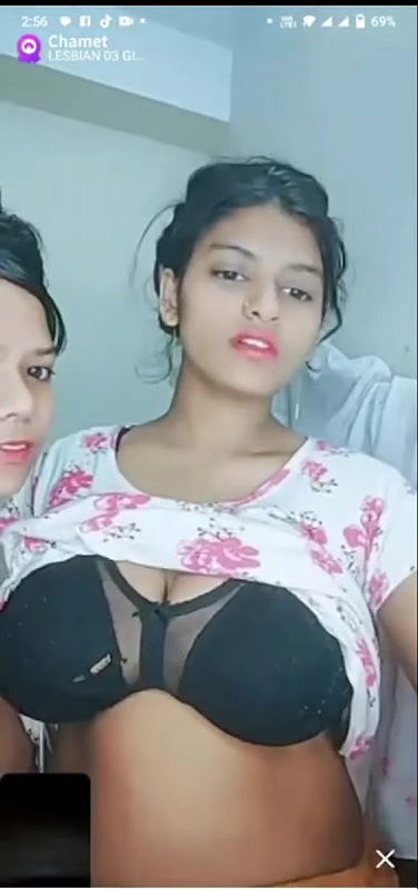 Bangla Lesbian Cpl(Lesbian 03 Girl) Diddle Each Other and Show Boobies and Pussy on Chamet