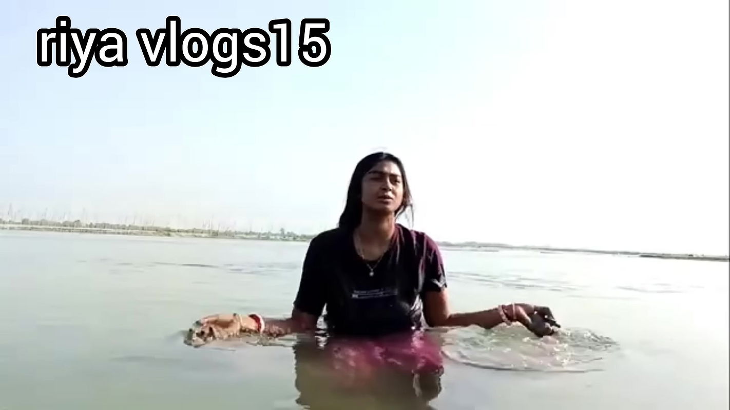 Riya vlog youtuber hot bath