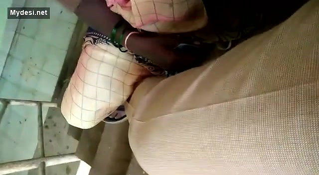 Maid giving bj