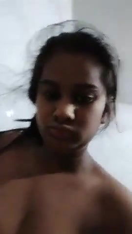 Cute Desi Teen Selfie Video