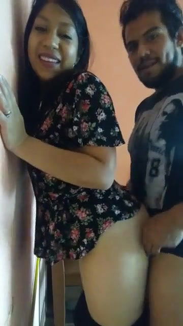 Desi Cute Couple Quick Stand Fucking in Bedroom