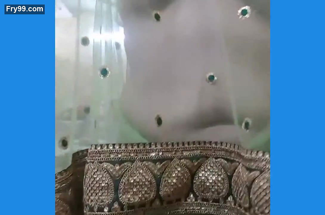 indian bhabi teasing her husband in net saree