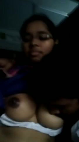 Desi Girl Blowjob and Boobs Sucking 2clips merged